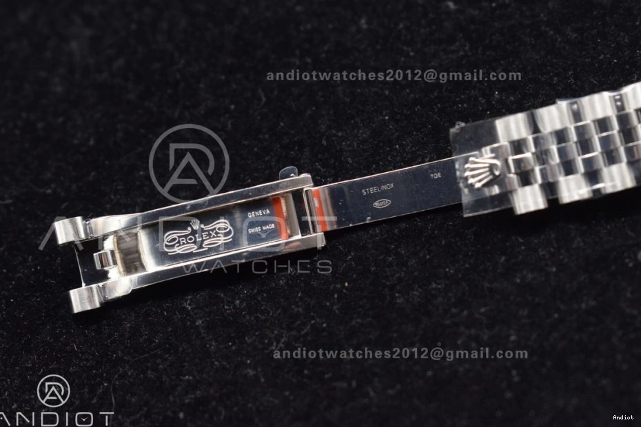 Dial President 278289 On White Steel Ladies Syle Bracelet Bezel 316L DateJust WF 31 Fluted 0427